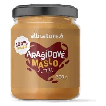 Allnature Arašídové máslo jemné 500 g