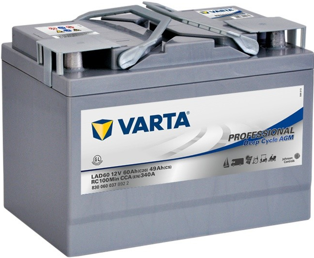 Varta AGM Professional 12V 60Ah 370A 830 060 037