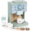 Drevený kávovar pre deti barista set 8 kusov ECOTOYS