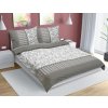 Bellatex obliečky bavlna na dvojdeku F90/821 Lúka sivá 200x220,70x90
