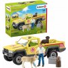 Set figúrok a príslušenstva Schleich Záchranné terénne auto s veterinárom 42503 (4059433572741)