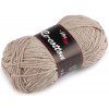 Bavlnená pletacia priadza Re-Cotton 50 g - 1 ks 3 (81012) béžová svetlá