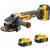DeWALT DCG405P3 - Bezuhlíková akumulátorová uhlová brúska 18V 125mm