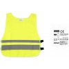 VÝSTRAŽNÁ VESTA DETSKÁ ŽLTÁ SVK-03 S CERTIFIKÁTOM