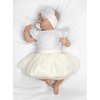 Tutu suknička NICOL PRIATELIA - BIO bavlna - smotanová, vel. 86