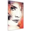 Vertikálny foto obraz sklenený Abstrakcie žena 50x100 cm
