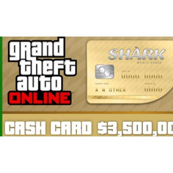 GTA 5 Online Whale Shark Cash Card 3,500,000$