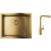 Súprava nerezový drez Grohe K700 31574GN1, kuchynská batéria Grohe Essence 30270GN0