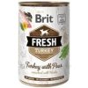 Brit Dog Fresh konz Turkey with Peas 400 g
