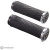 SRAM locking gripy pre XX1 otočné radenie 100mm a 122mm so striebornou objímkou a s koncovkou riadítok
