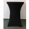 Elastický poťah pre barový stôl ⌀80cm - VIAC FARIEB farba Čierna