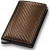 MINI WALLET Izmael Meg Tmavo Hnedá KP25393