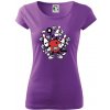 Bowling komiks - Dámske tričko Pure - XL ( Fialová )