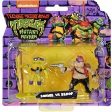 Funrise Teenage Mutant Ninja Turtles Donnie vs. Bebop NINGA Turtles Minifigures