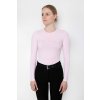 Tričko dámske Fleur de lys Rose Basic Pink s dlhým rukávom Veľkosť: S