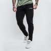 GymBeam Tepláky Slimfit Black M