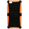 Púzdro PANZER CASE pre HTC ONE M10 - oranžovo čierne