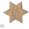 Orion 710839 Podtácek mangové drevo hviezda