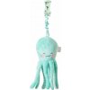Hračka na kočík Saro Baby chobotnička s klipom Happy Sea Mint (SB217212)