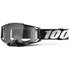 100% Armega Black, mtb okuliare - Clear Lens