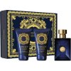 Versace Dylan Blue EDT 50 ml + sprchový gél 50 ml + balzam po holení 50 ml darčeková sada