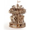 Ugears 3D dřevěné mechanické puzzle Kolotoč