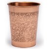 Nefertitis Pohárik medený 250 ml zdobený rytinami kvetov NF23641 - 250 ml