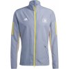 adidas Men's Boston Marathon 2023 Wind Resistant Long Sleeve Performance Training Jacket Purple L