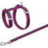 Trixie Reflexný postroj s vodítkom na mačku 22-42cm/10mm 1,2m