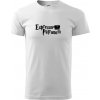 Harry - Espresso Patronum - Tričko extra veľké (5-8XL) - 5XL ( Biela )