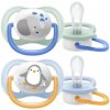 Philips Avent Cumlík Ultra air zvieratko 0-6m chlapec 2 ks