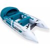 Gladiator Active C370 AL nafukovací čln s hliníkovou podlahou - bielo-zelený