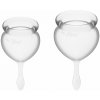 Menštruačné kalíšky SATISFYER FEEL GOOD MENSTRUAL CUP transparentné
