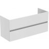 Ideal Standard Eurovit+ - Umývadlová skrinka, 55x120x44 cm, 2 zásuvky, lesklá biela R0266WG