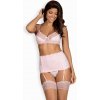 Dámska súprava Obsessive ružové (Girlly set) S
