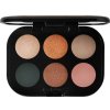 MAC Cosmetics Connect In Colour Eye Shadow Palette paletka očných tieňov Bronze Influence 6,25 g