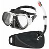 Sada na šnorchlovanie maska a šnorchel Dive Team DEEP VISION antifog - aqua