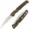 Cold Steel 62P1A Frenzy I (OD Green & Black) vreckový nôž 14 cm, čierno-zelená, G10