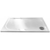 Aquatek BENT Obdĺžniková sprchová vanička liaty mr.120x80, nízka samonosná,+sifón a krytka AQ BENT120X80