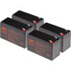 Batéria pre záložné zdroje Sada batérií T6 Power pre záložný zdroj APC RBC31, VRLA, 12 V (T6APC0019_V113132)