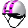 Melon Cyklistická prilba Double Pink White M/L