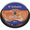 DVD-R VERBATIM 4,7GB 16X 10ks/cake