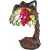 vitrážová stolná tiffany lampa 28*18*56 cm akt žena
