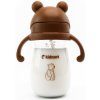 Kidnort hrnček so slamkou Bringebaer 300 ml hnedý