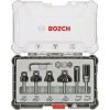 súprava ohraňovacích fréz Bosch, stopka 6 mm 6-dielna
