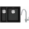 Súprava granitový drez Franke Maris 125.0687.269, kuchynská batéria Franke Atlas 115.0590.047