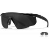 Wiley X ochranné okuliare Saber Advanced, grey clear/ matte black