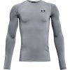 Chlapčenské tričko s dlhým rukávom Under Armour, HG ARMOUR LS sivá,čierna ymd