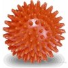 Gymy Masážna Loptička - Ježko 6 Cm oranžová, priemer 6 cm 1x1 ks