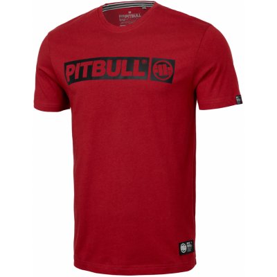 PitBull West Coast pánské triko Hilltop 170 červené